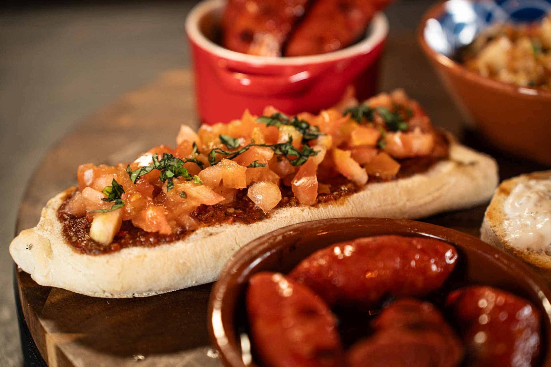 Tappas Larissa 10 - Tapasschaal van de BBQ
