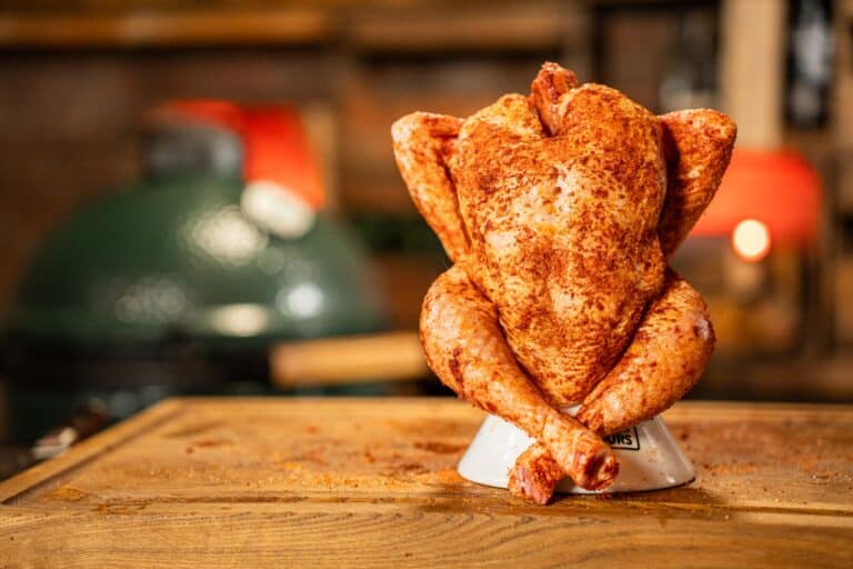 Fotografie kamado cursus recepten low res 69 2 - Beer Can Chicken