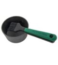 Gietijzeren sauspan + Basting Brush