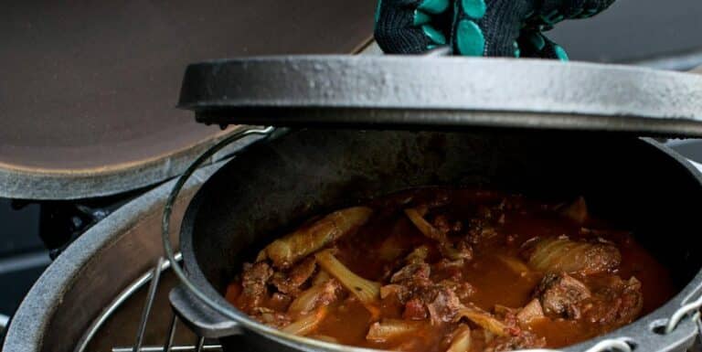 big green egg recept stoofvlees rode wijn sukade - Stoofvlees met rode wijn en sukade