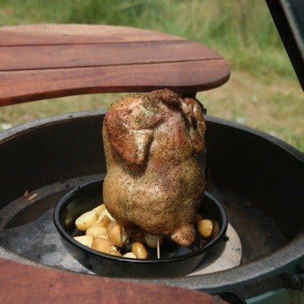 Kip/kalkoen houder verticaal (vertical poultry roaster)