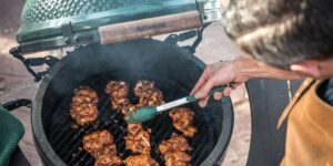 Tang met siliconen grijper (silicone tipped tongs)