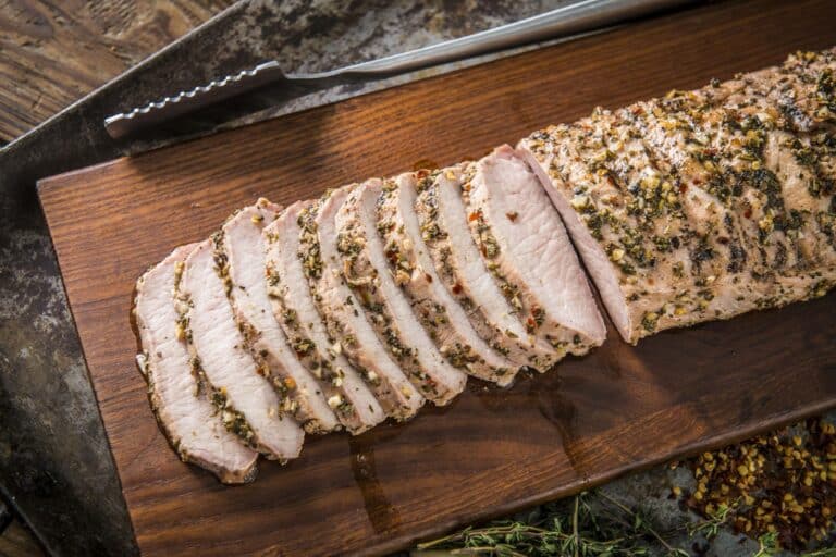Pork Tenderloin with Garlic and Herb 003 - Gegrilde varkenshaas met citroen en peper