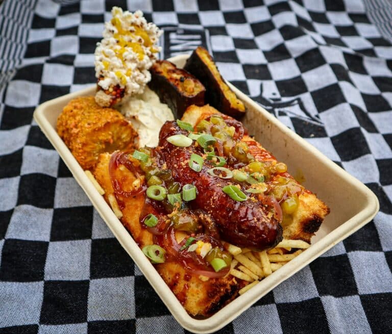 Sweet spicy Haute Dog kamado recept 13 - Sweet & Spicy Haute Dog