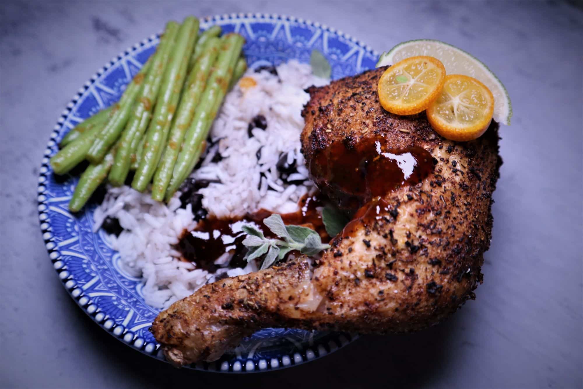 cubaanse kippenpoot kamado recept 02 - Cubaanse kippenpoot