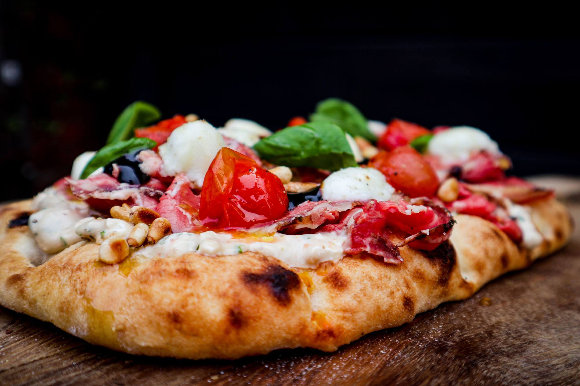 pastrami focaccia green egg joe kamado recept 08 - Pastrami focaccia