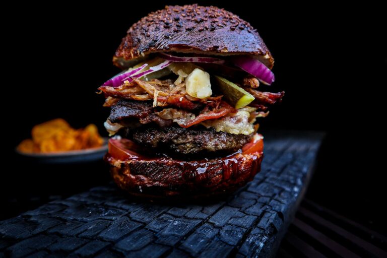 pulled pork burger green egg joe kamado recept 04 - Pulled pork burger