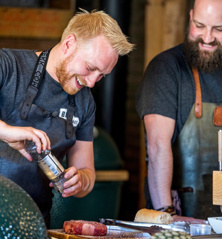 livestream workshop kamado bbq experience center 08 crop - Steak sandwich van ribeye