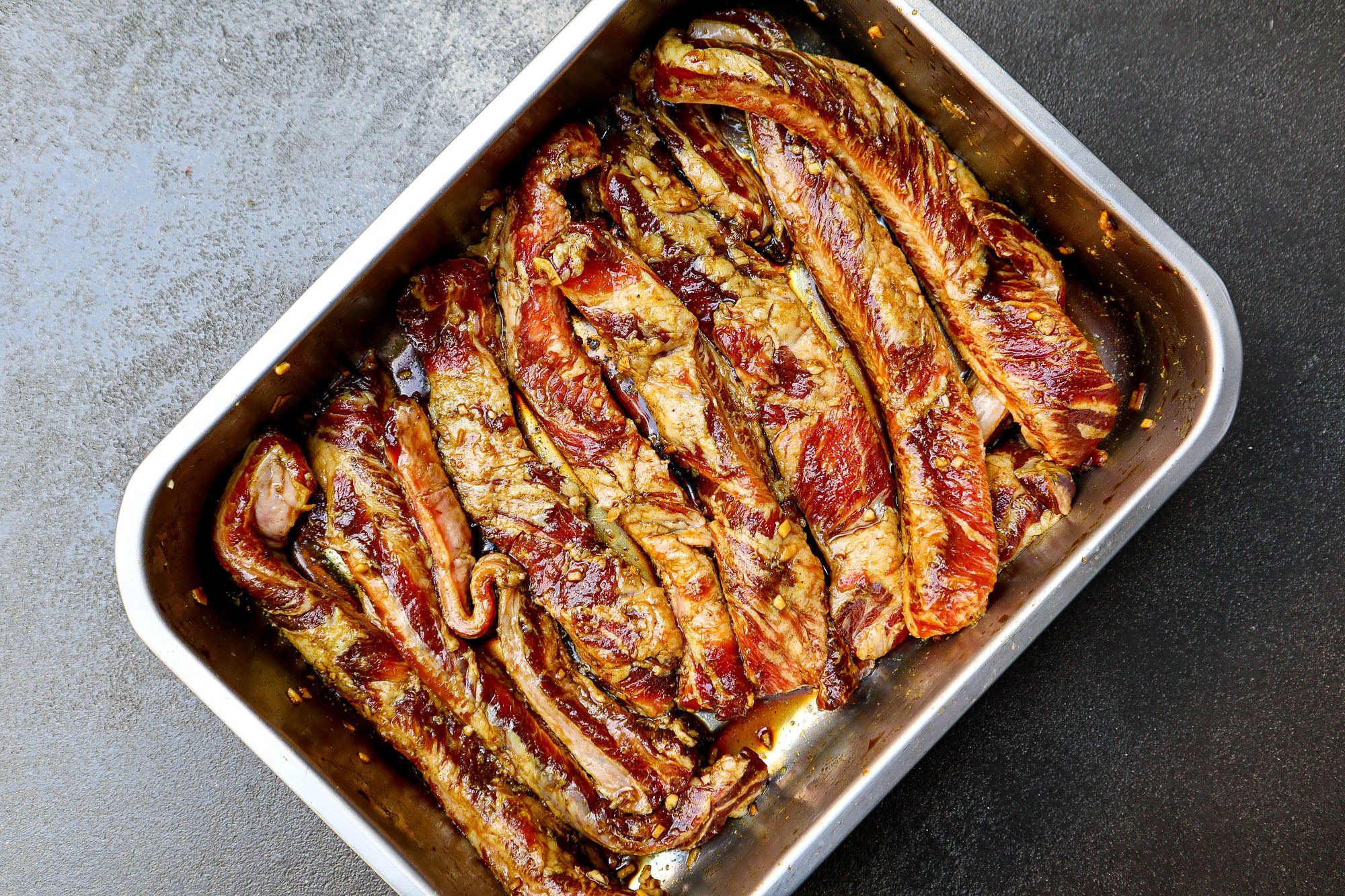 ribfingers asian iberico kamado big green egg 01 - Aziatische Iberico ribfingers