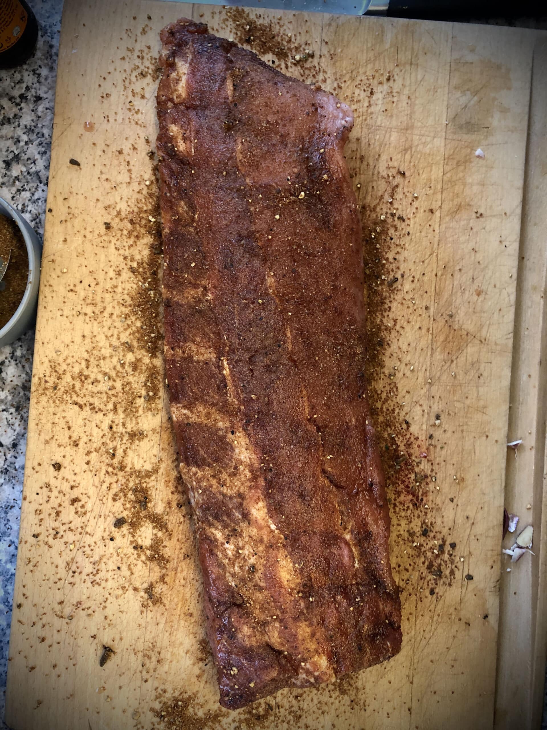 spareribs kersen kamado big green egg 03 scaled - Spareribs kersen