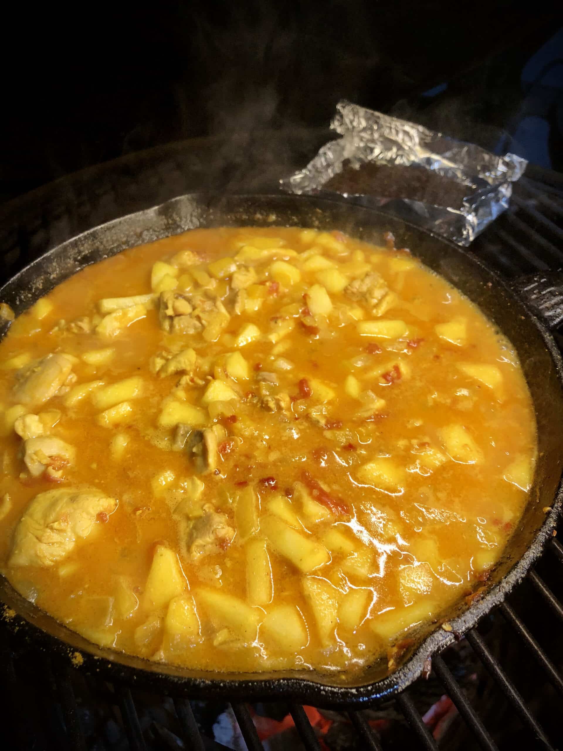 kip curry madras kamado recept 05 scaled - Kip curry madras