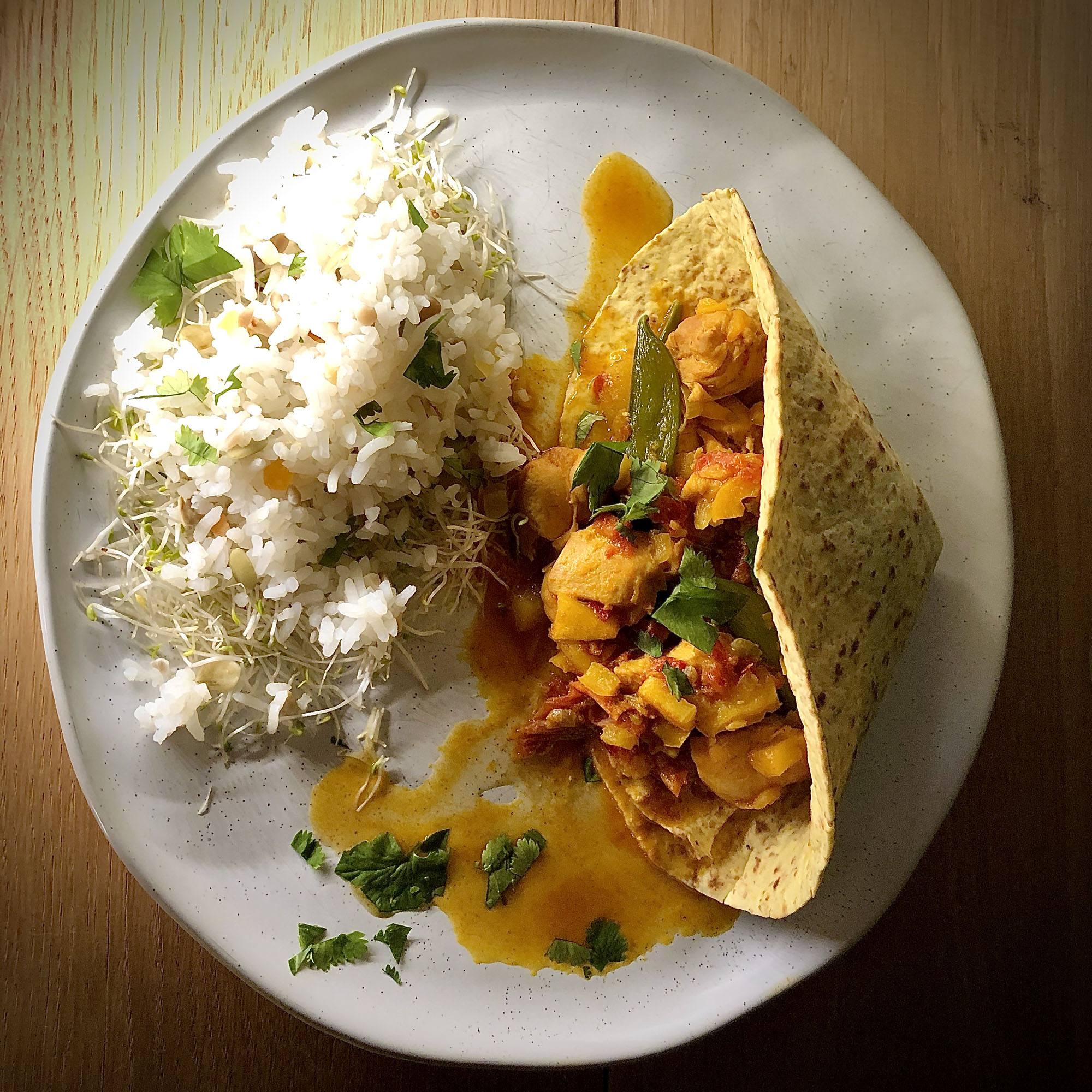 kip curry madras kamado recept 08 - Kip curry madras