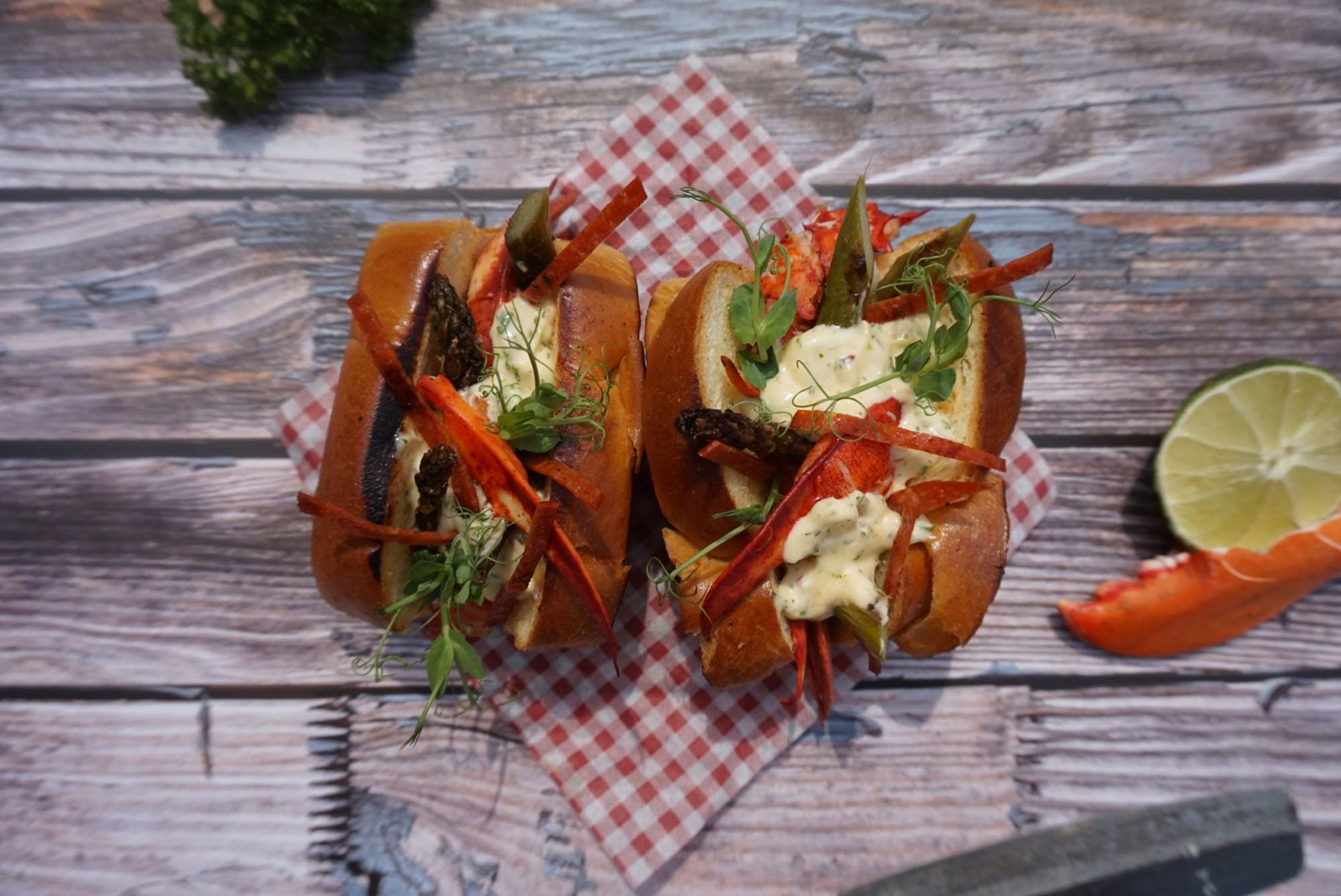 lobster roll bbq kamado recept 02 - Lobster Roll