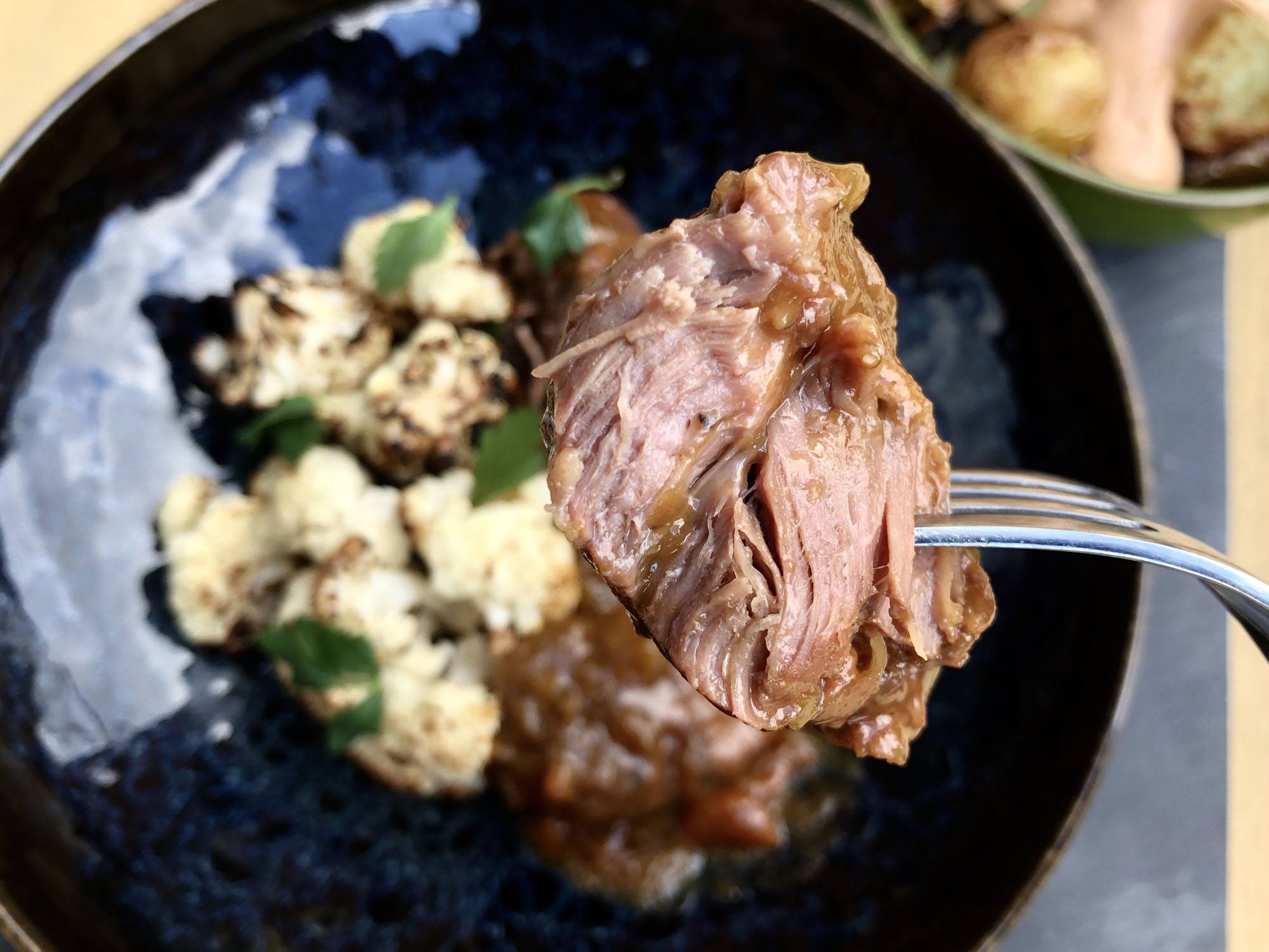 varkenswagen carrillada spaanse kamado recept 03 - Spaanse varkenswangetjes: Carrillada de Cerdo