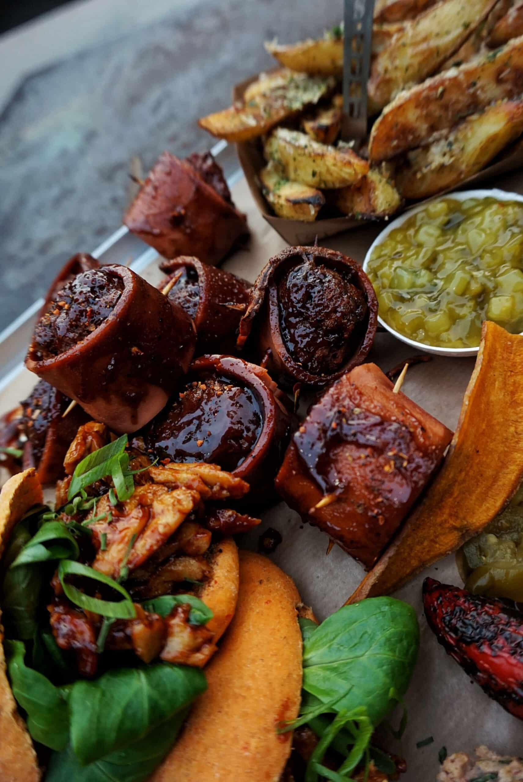 vegetarisch vega bbq platter kamado recept 03 scaled - Vegetarische BBQ Platter