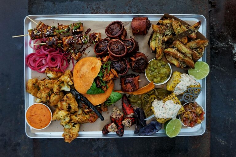 vegetarisch vega bbq platter kamado recept 04 - Vegetarische BBQ Platter