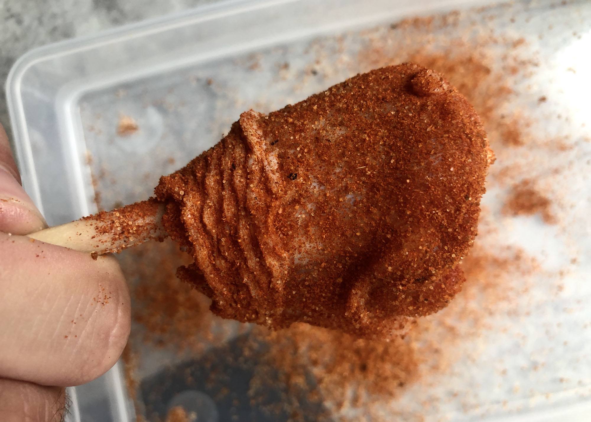 chicken lollipop kamado bbq recept 08 - Kruidige chicken lollipops