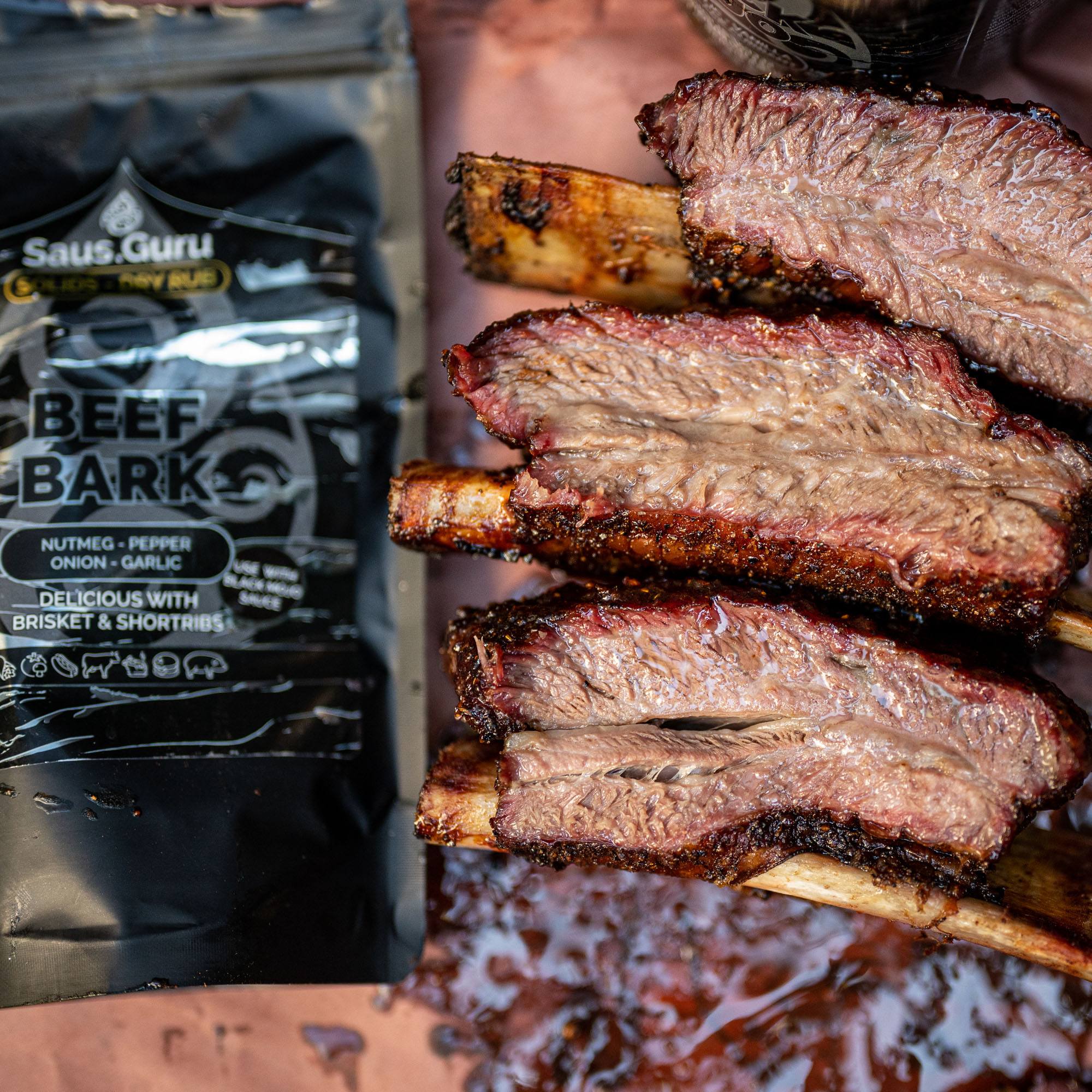 sticky fingers shortribs saus guru pitmaster kamado recept 128 - Sticky fingers Short Ribs