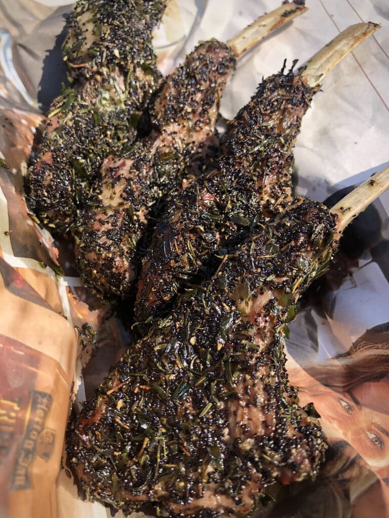 lamskoteletten earl grey recept kamado bbq 01 - Gegrilde lamskoteletten met Earl Grey marinade