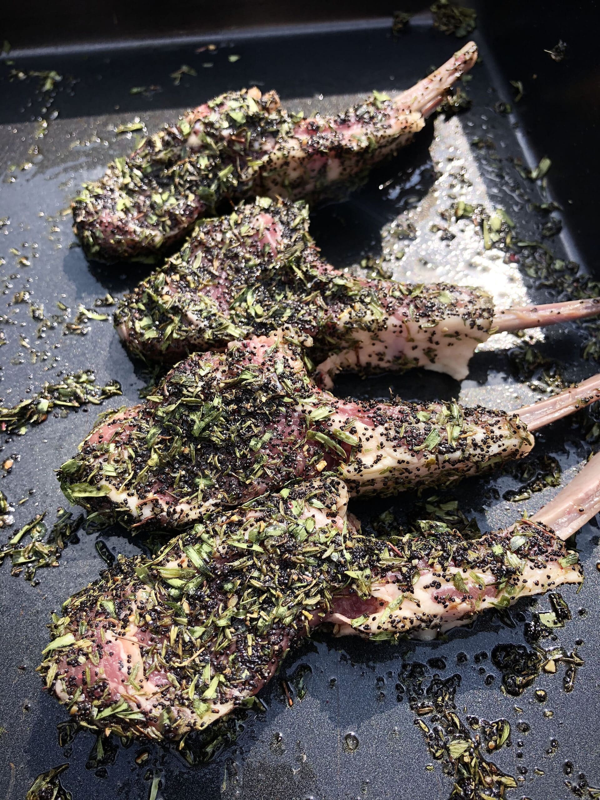 lamskoteletten earl grey recept kamado bbq 02 scaled - Gegrilde lamskoteletten met Earl Grey marinade