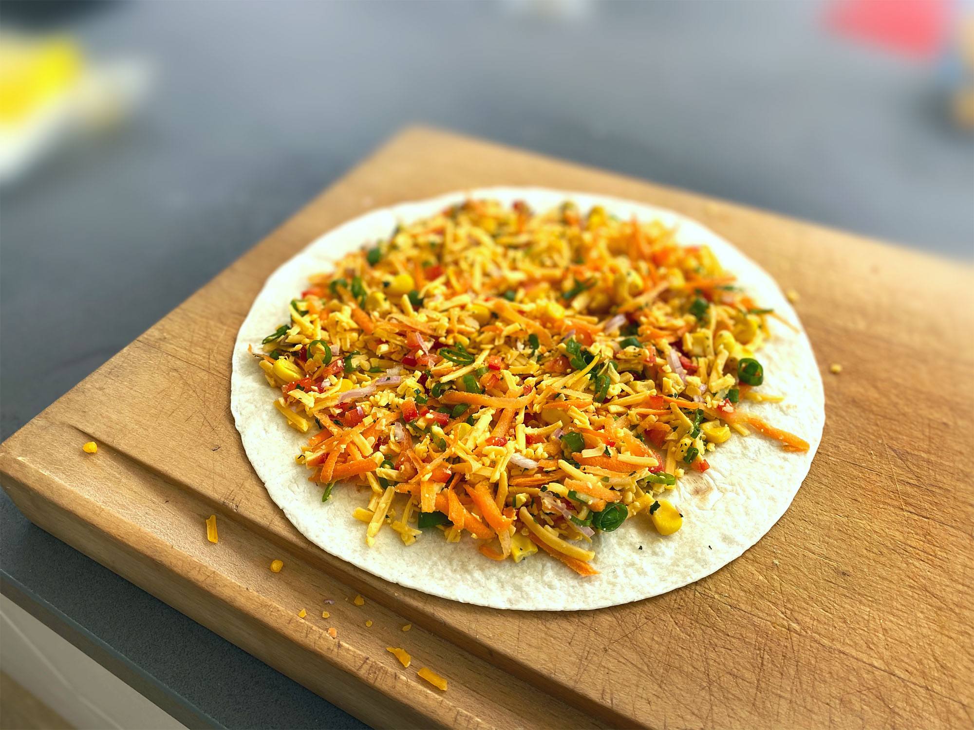 vegetatische quesadillas recept kamado bbq 04 - Vegetarische quesadillas