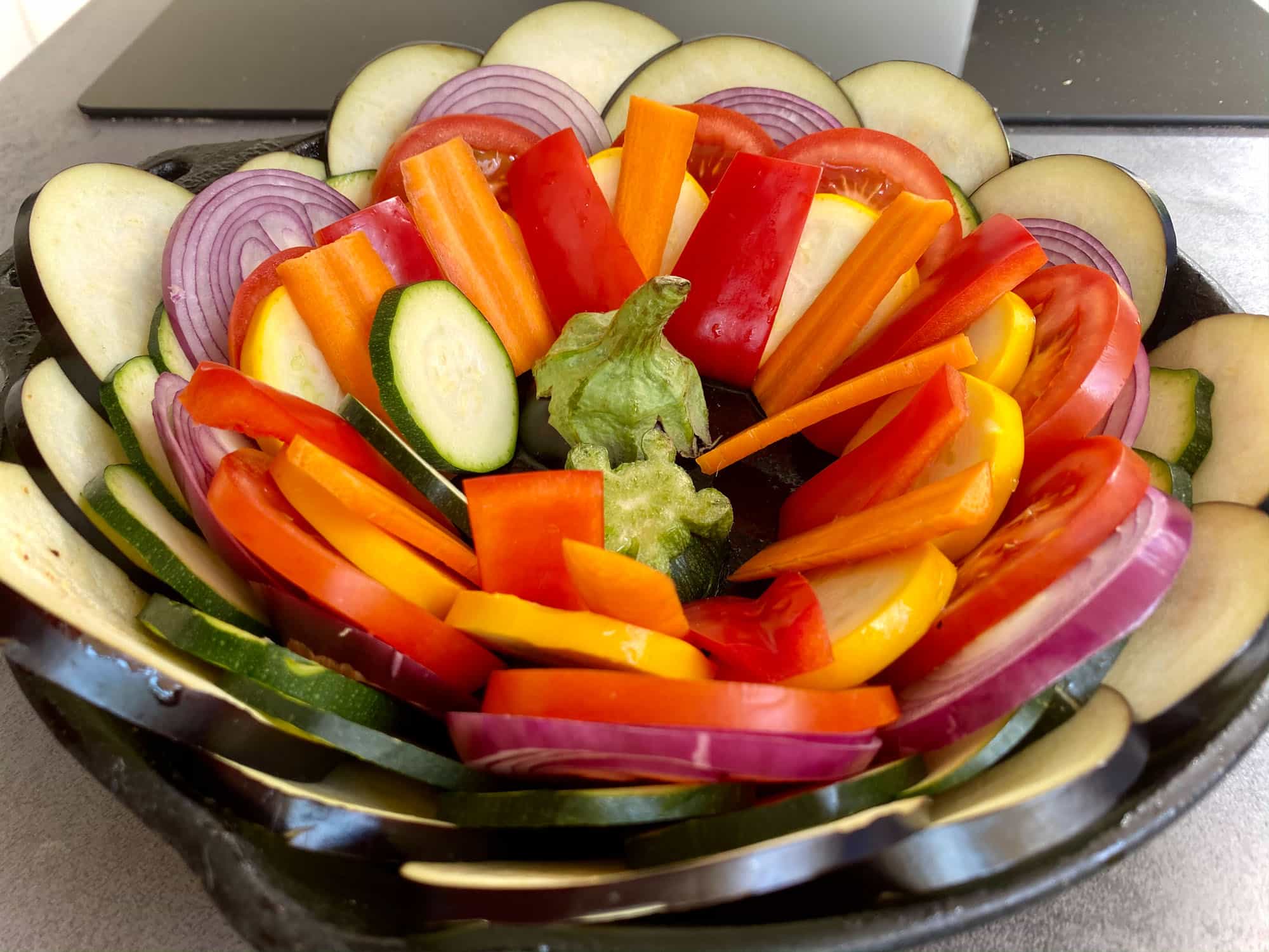 groenten skillet bbq recept kamado green egg 02 - Groenten skillet