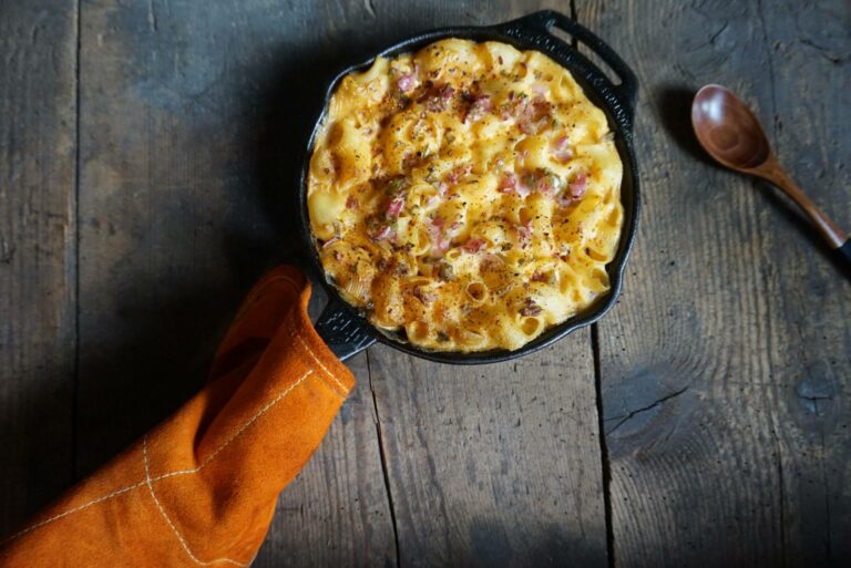 mac n cheese bbq recept kamado green egg 01 - Mac’n Cheese