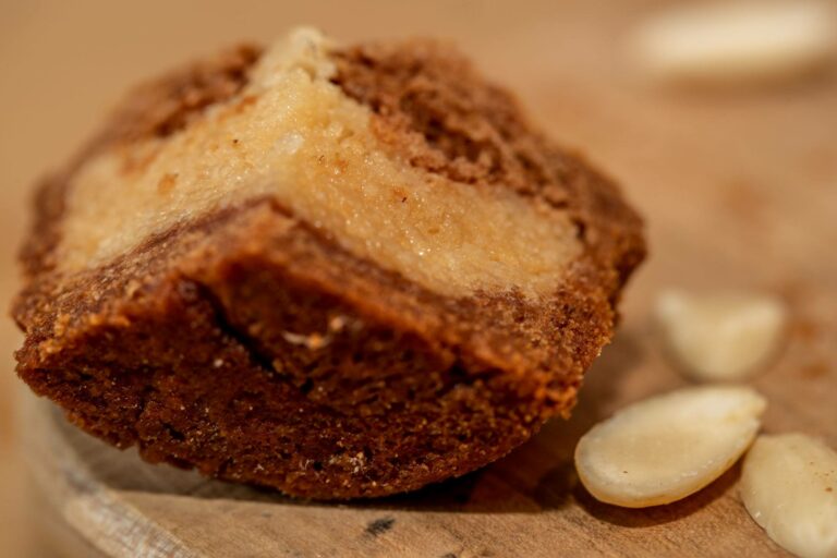 gevulde speculaas muffins green egg kamado recept 06 - Gevulde speculaas muffins