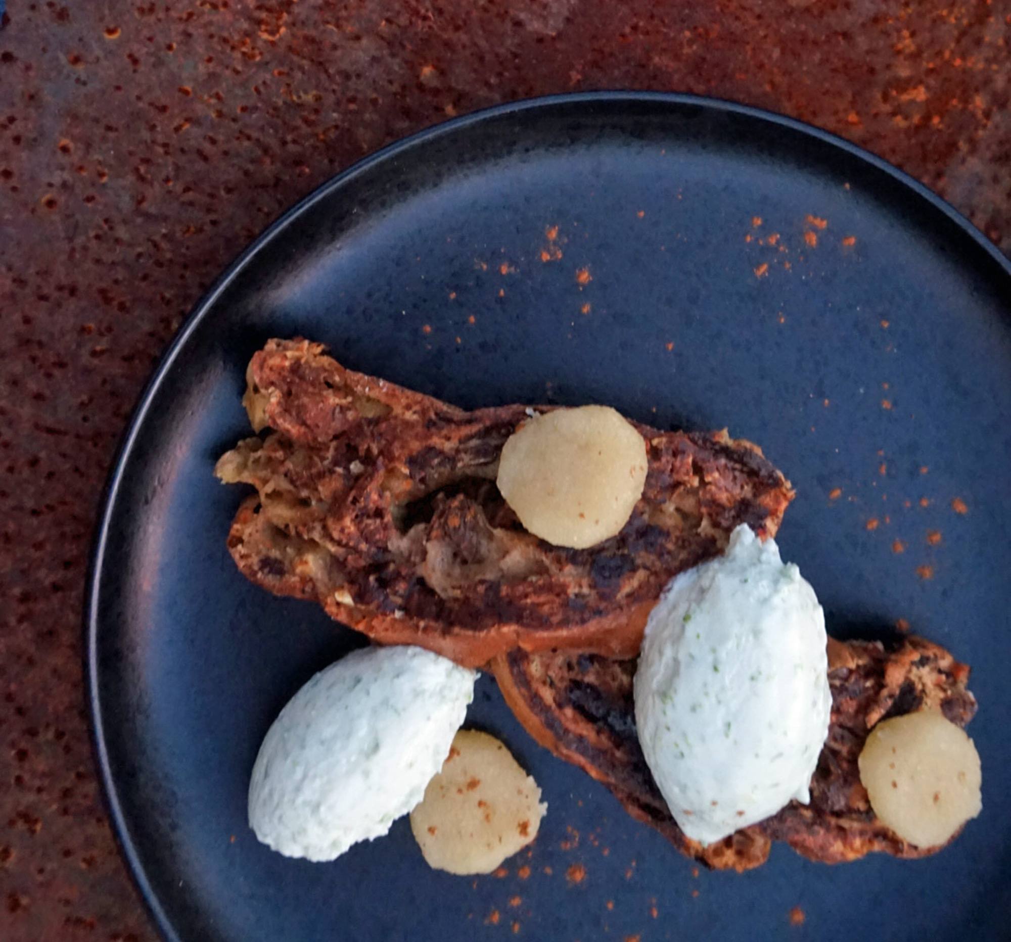 kerststol wentelteefjes kamado bbq recept egg 04 - Kerststol wentelteefjes