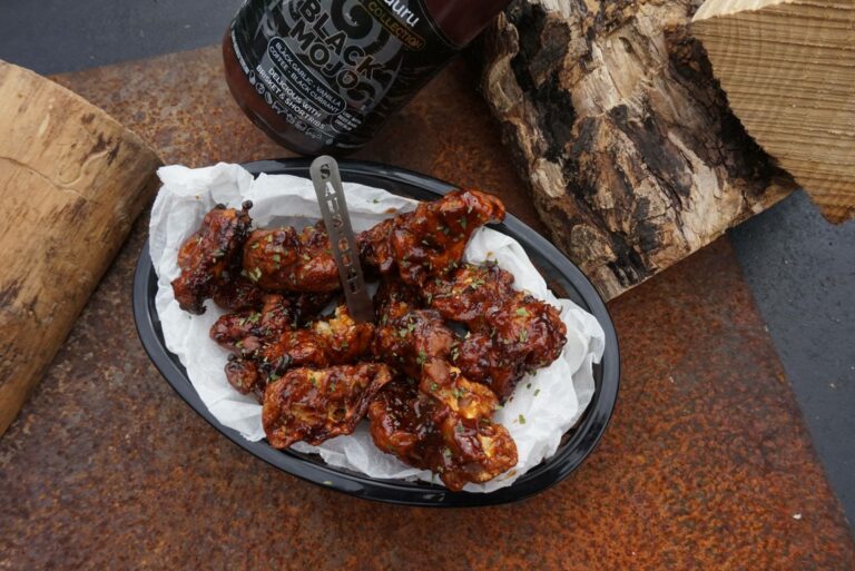 vegan buffalo wings kamado bbq recept egg 04 - Vegan Buffalo Wings