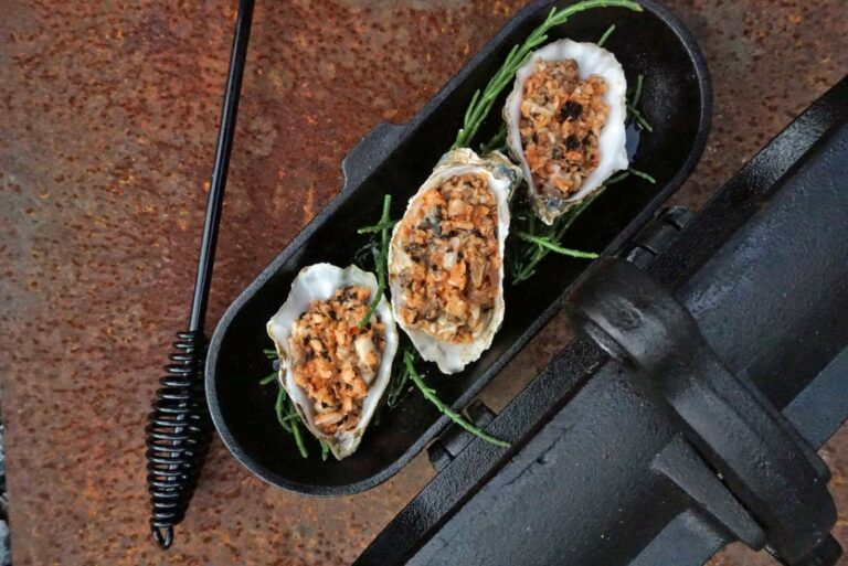 bbq oesters kamado bbq recept green egg 01 - BBQ Oesters
