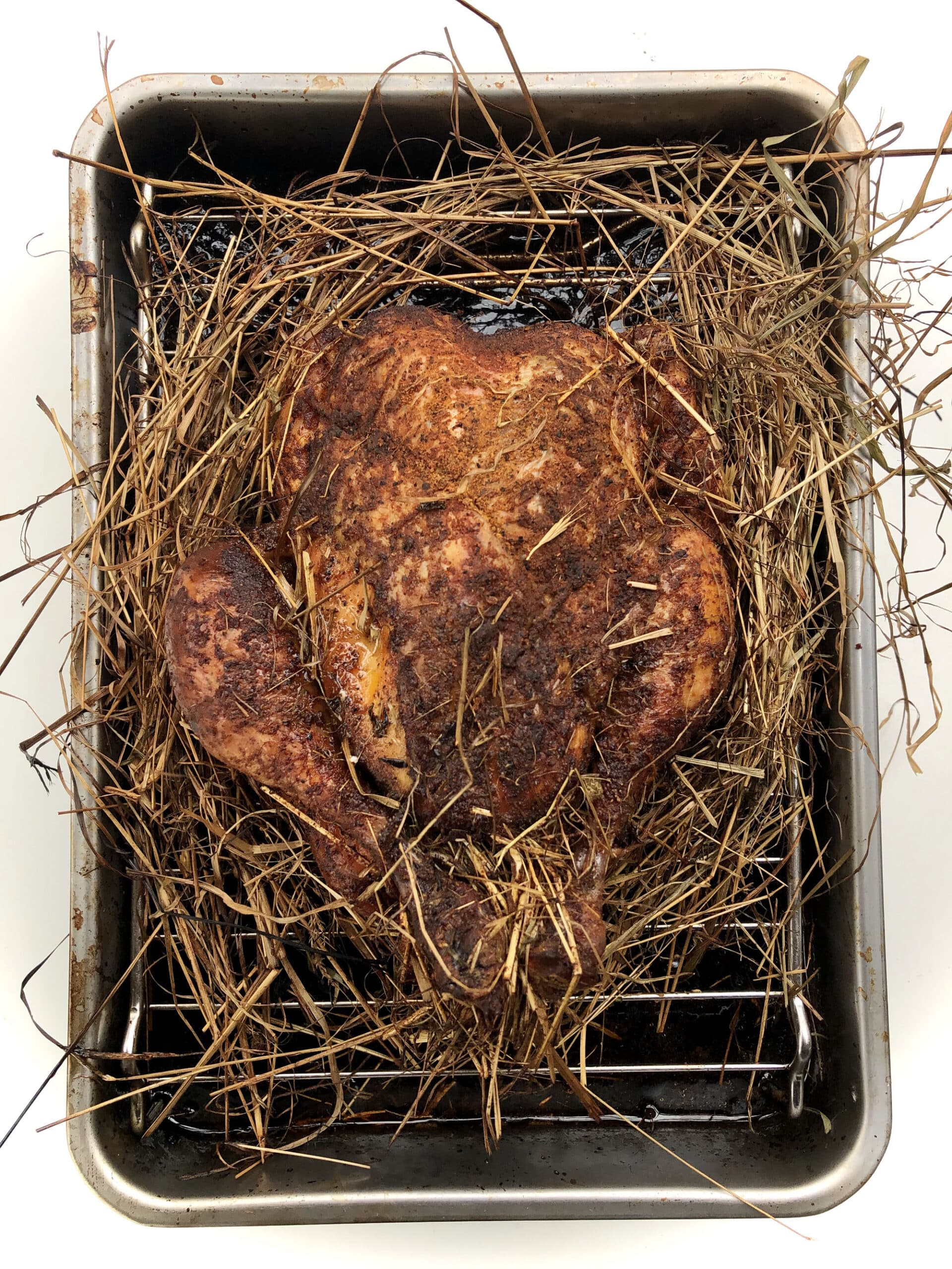 pulled chicken hooi big green egg kamado recept 08 scaled - Pulled chicken uit het hooi