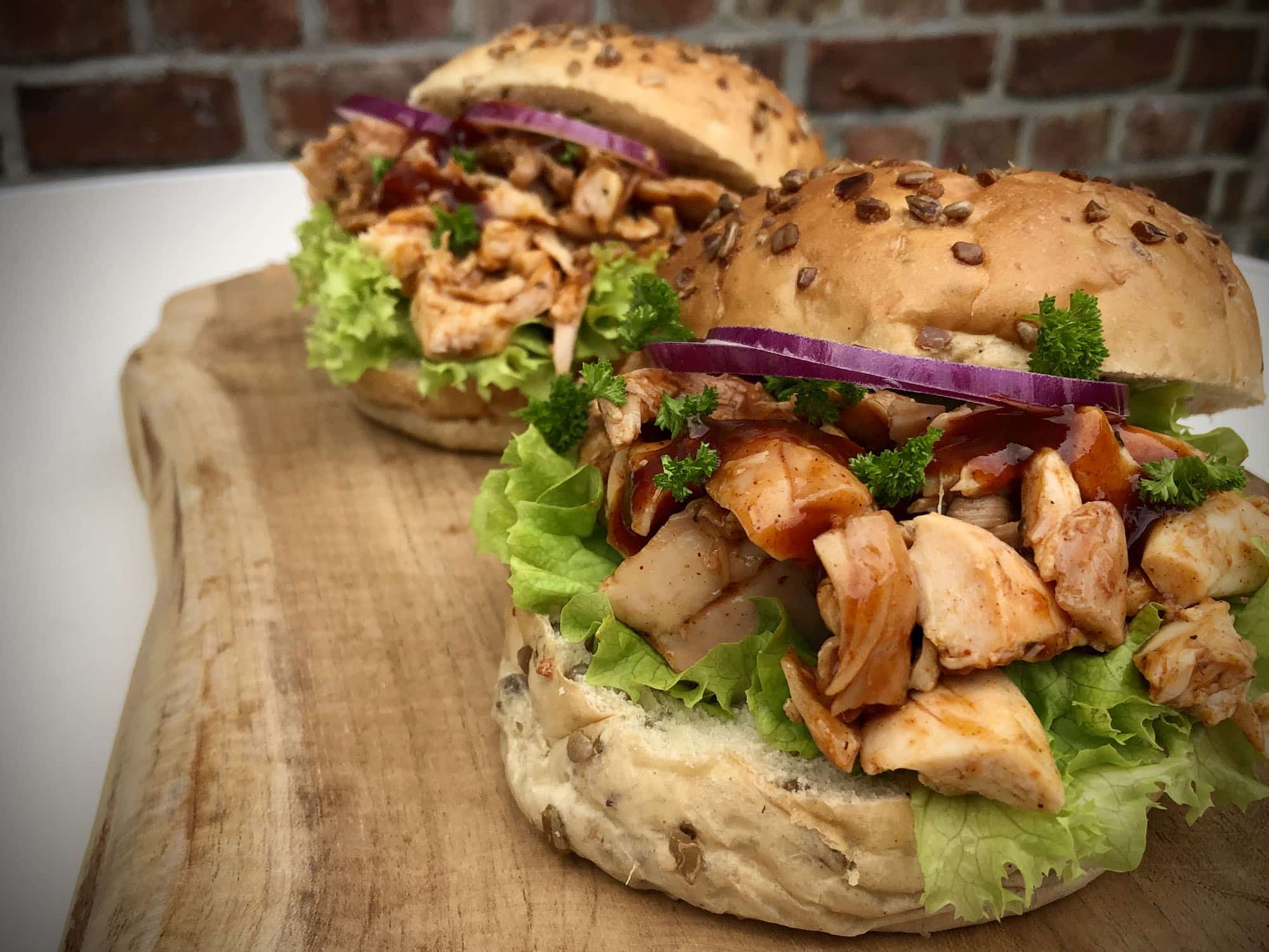 pulled chicken hooi big green egg kamado recept 13 - Pulled chicken uit het hooi