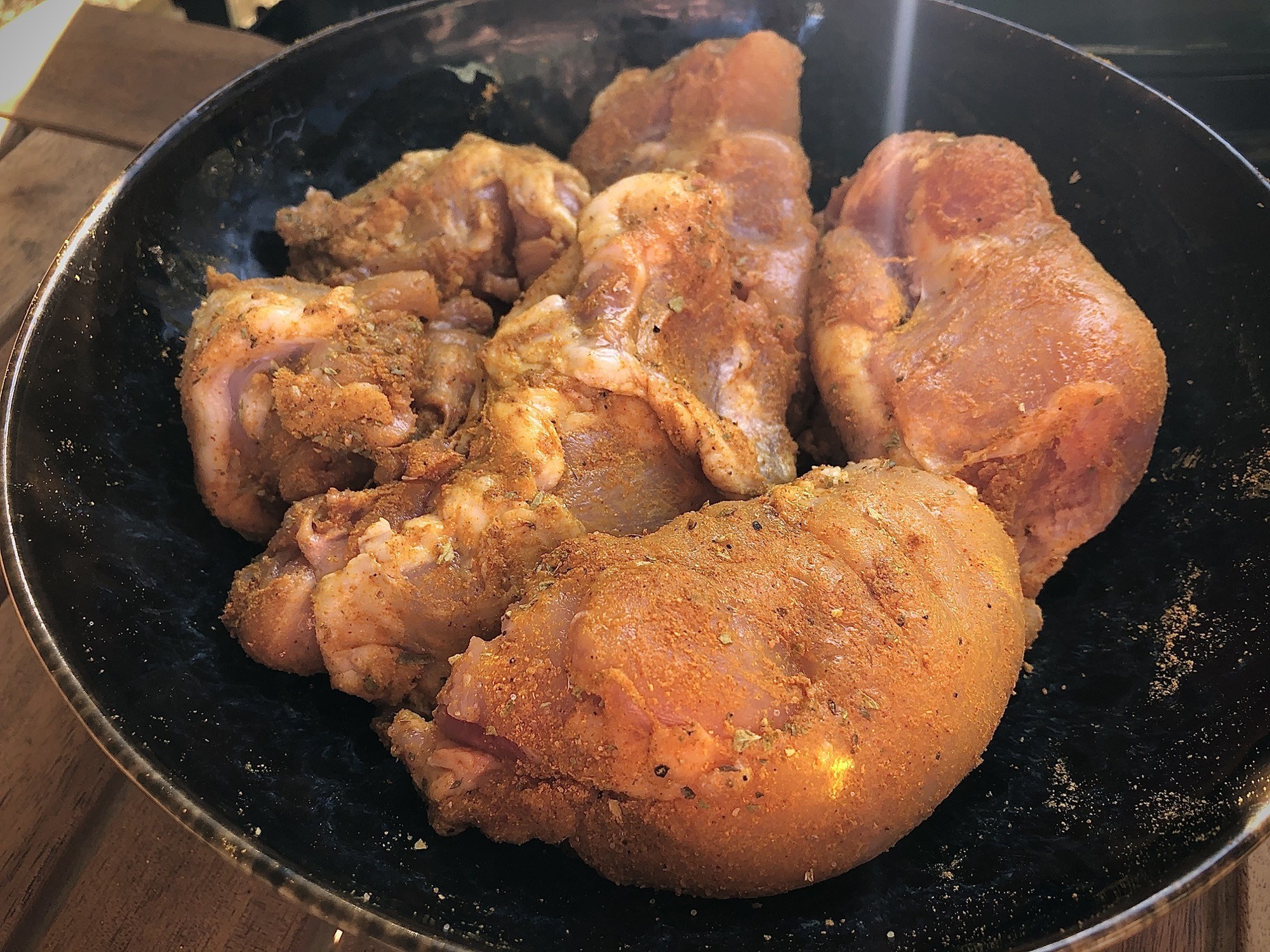 kamado recept green egg Kip gemarineerd - Barbecue Kip Kerrie
