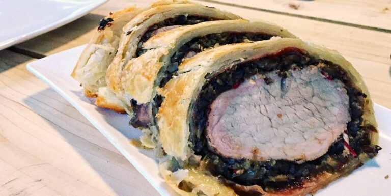 big green egg recept pork wellington - Pork wellington kamado BBQ