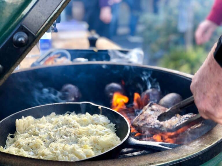 big green egg recept secreto iberico steeneik - Secreto Ibérico gerookt op eik