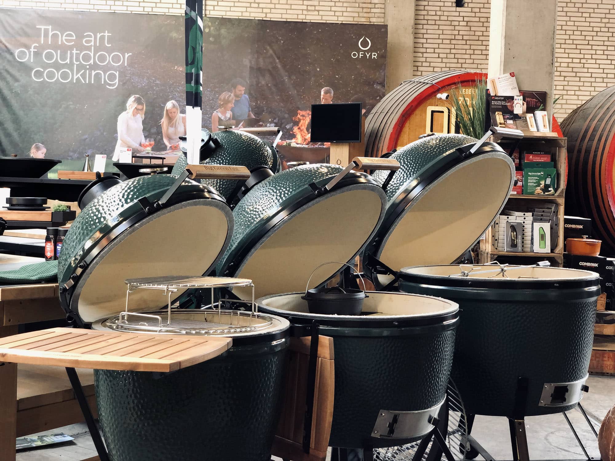 big green egg showroom winkel bbq experience center 01 - Big Green Egg kopen