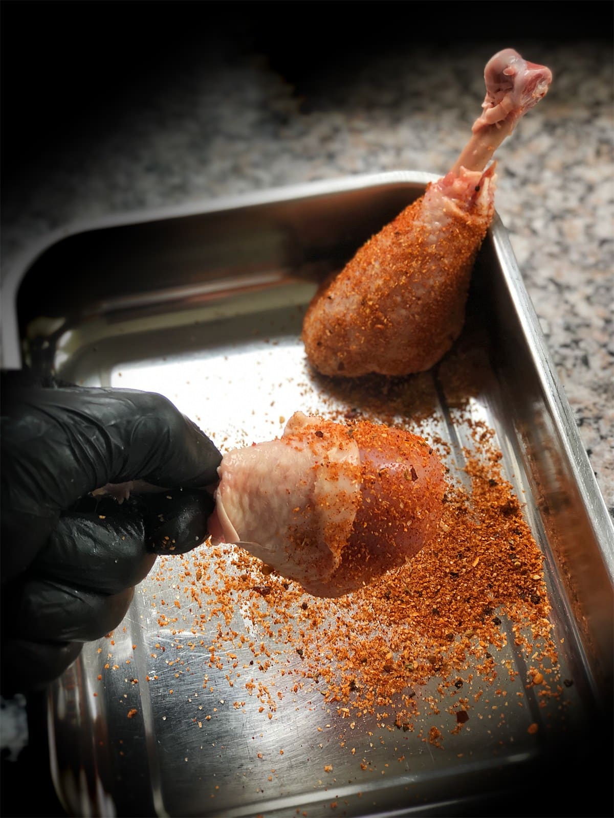 chicken lollipops big green egg recept01 - Chicken lollipops met zoete aardappel frites