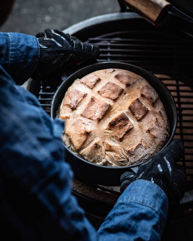 dutch oven brood recept kamado bbq green egg - Dutch oven brood