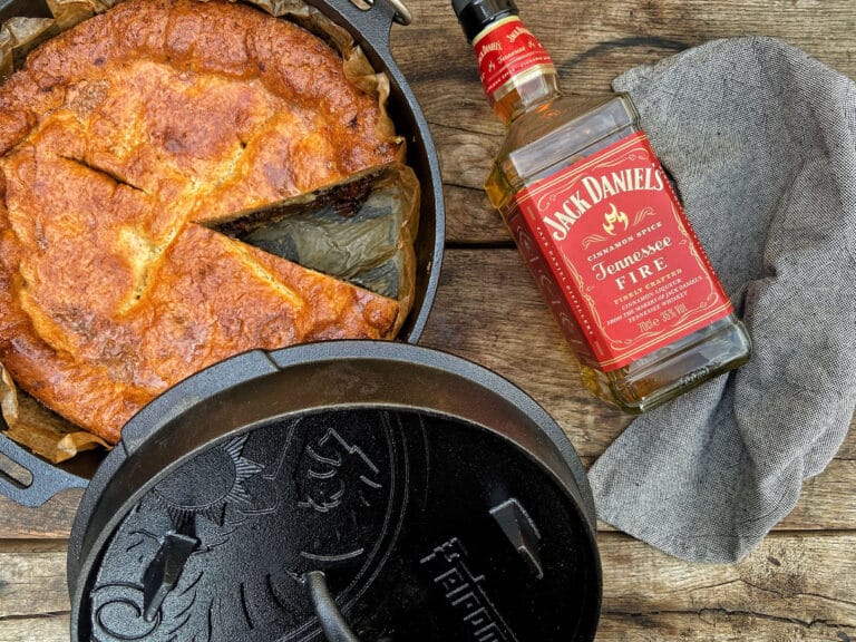 appeltaart dutch oven recept kamado greenegg 17 - BBQ in de herfst?