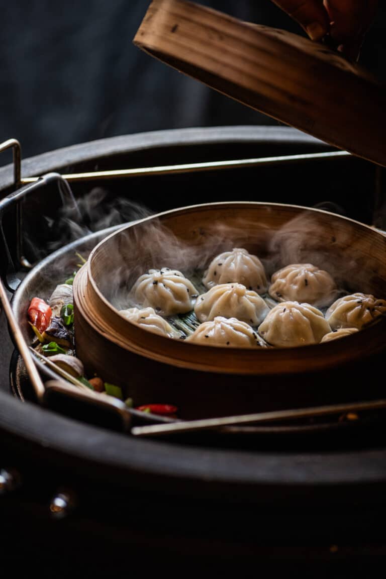 dumplings stomen recept bbq kamado green egg - Gestoomde dumplings uit de BBQ