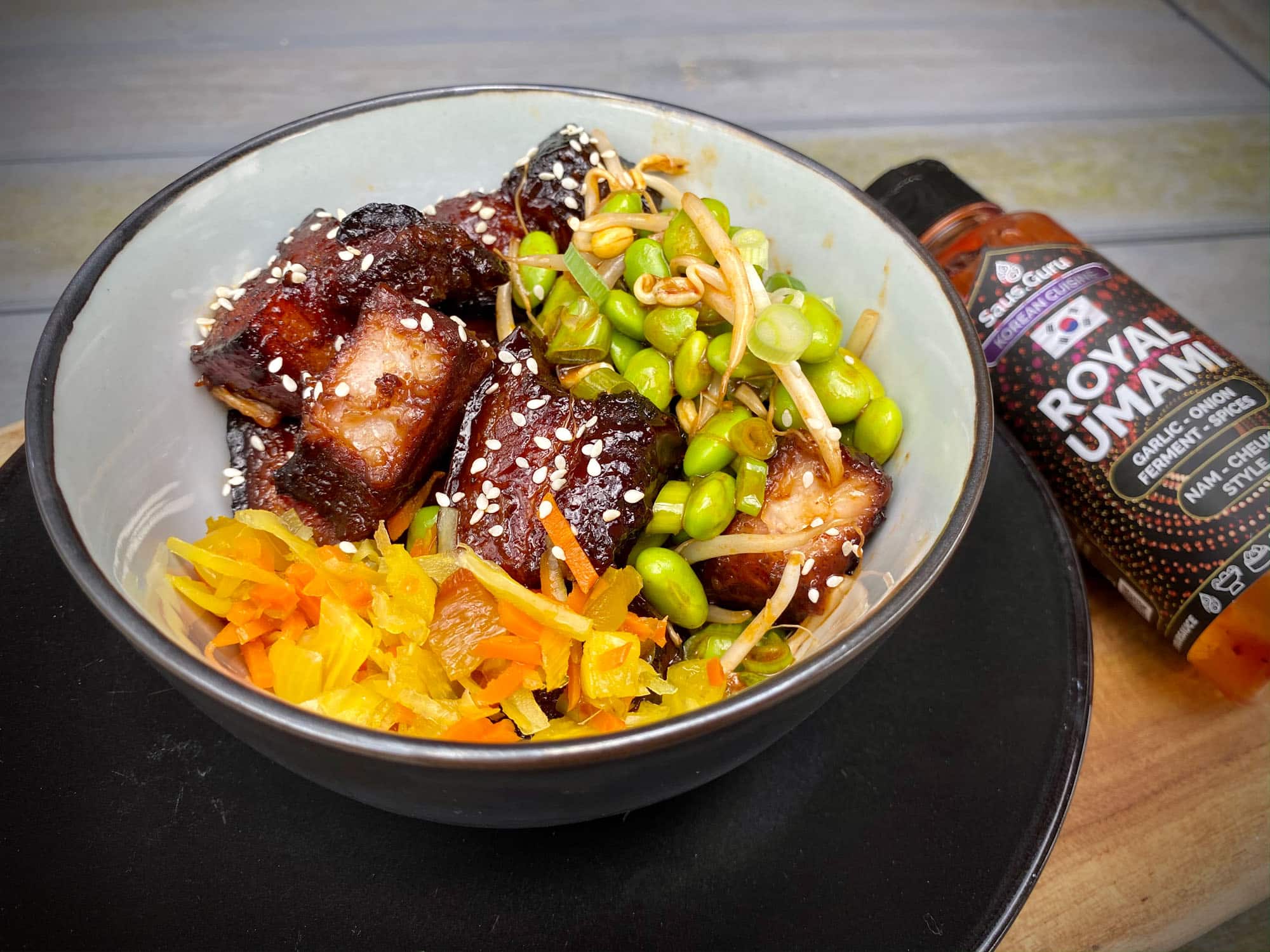 oosterse pork belly burnt ends recept kamado bbq 05 - Oosterse Pork Belly Burnt Ends