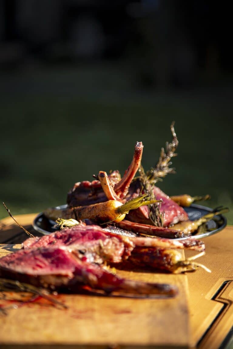 bbq recept Open Fire hertenrack wortels About Racks Carrots - Open Fire hertenrack & wortels