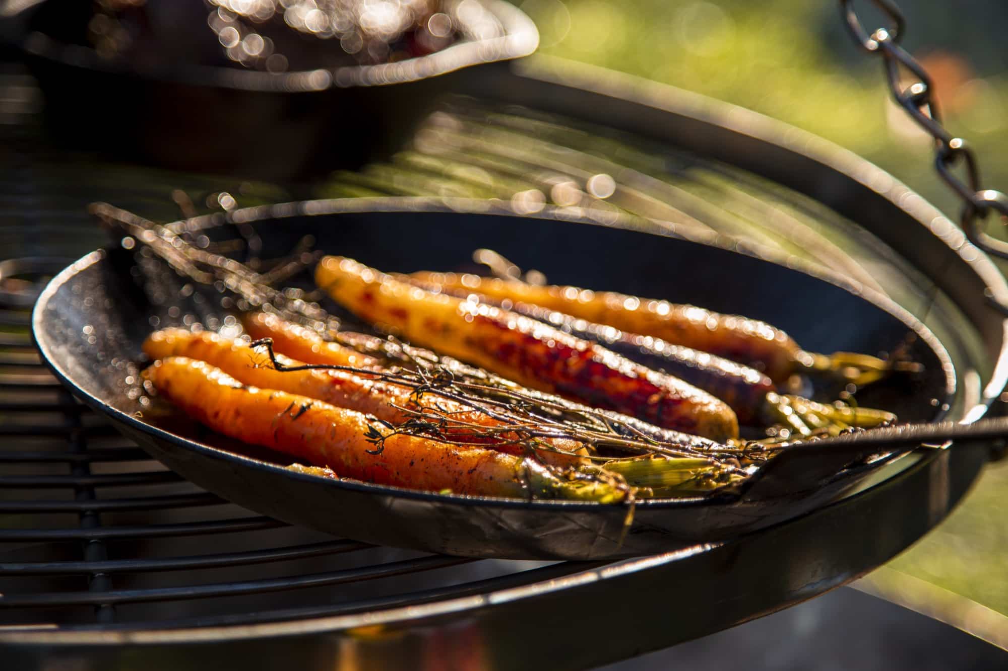 bbq recept Open Fire hertenrack wortels Orange Delight - Open Fire hertenrack & wortels