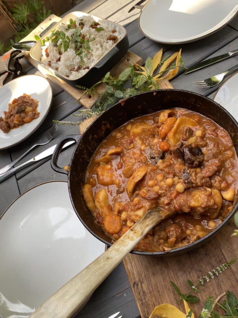 markokaanse stoof recept image00006 - Marokkaanse stoof met lamsbout