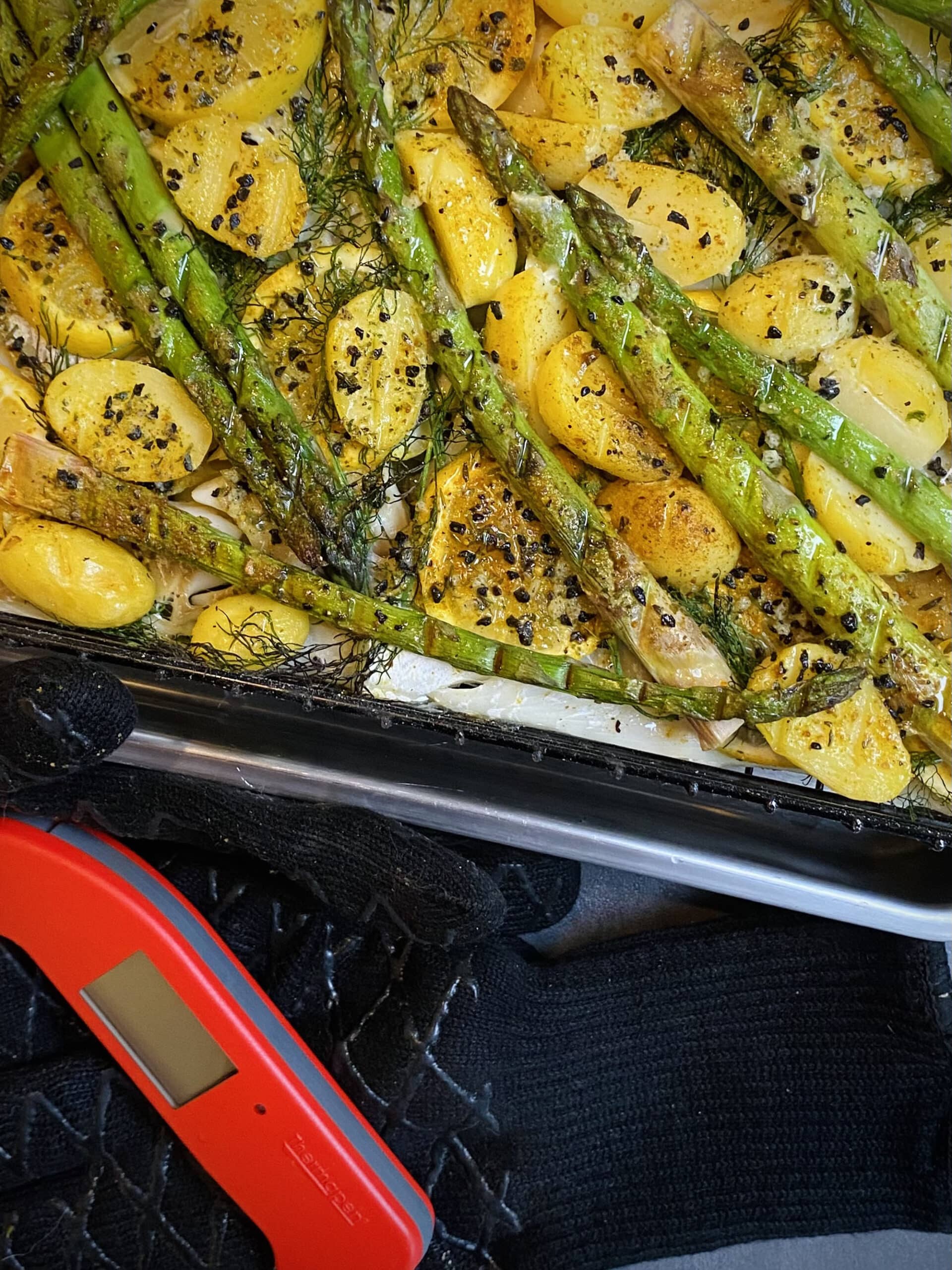 Kabeljauw met groenten bbq recept 10 scaled - Kabeljauw met groenten uit de flat rack rotisserie