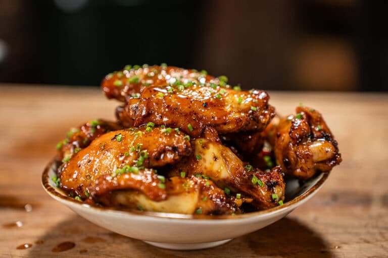 Chicken wings spit 6 - Chicken wings van het spit