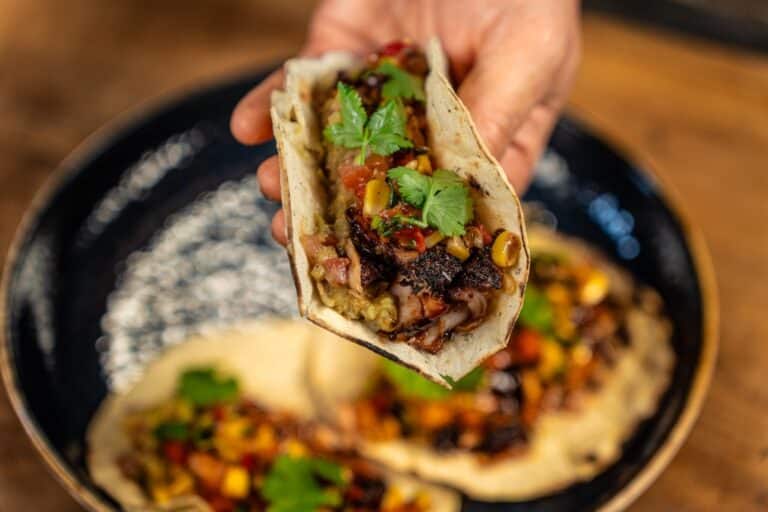 BXF Tortilla groot - Pulled chicken taco's