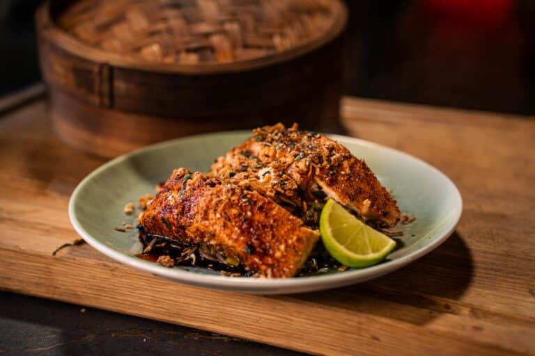 Gestoomde zalm recept stomen 7 - Gestoomde zalm van de BBQ