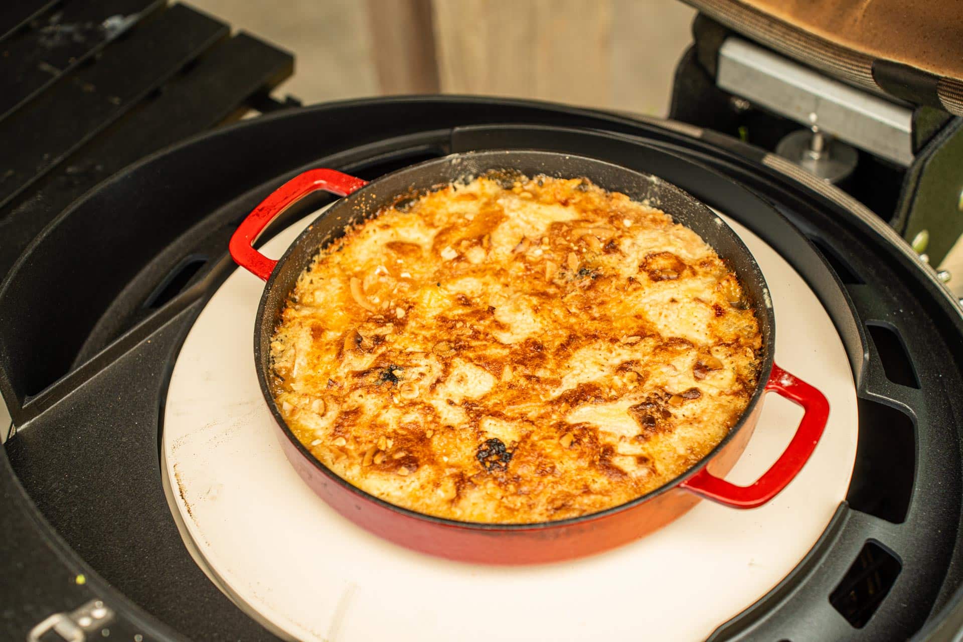 Kamado Joe BBQ feestje lowres 28 - Pineapple crumble